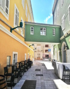 centro di mali losinj sull'isola di lussino