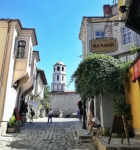 Città vecchia di Plovdiv Bulgaria