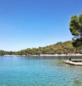 mare sull'isola di lussino