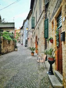 Borghi delle Marche vicolo Grottammare