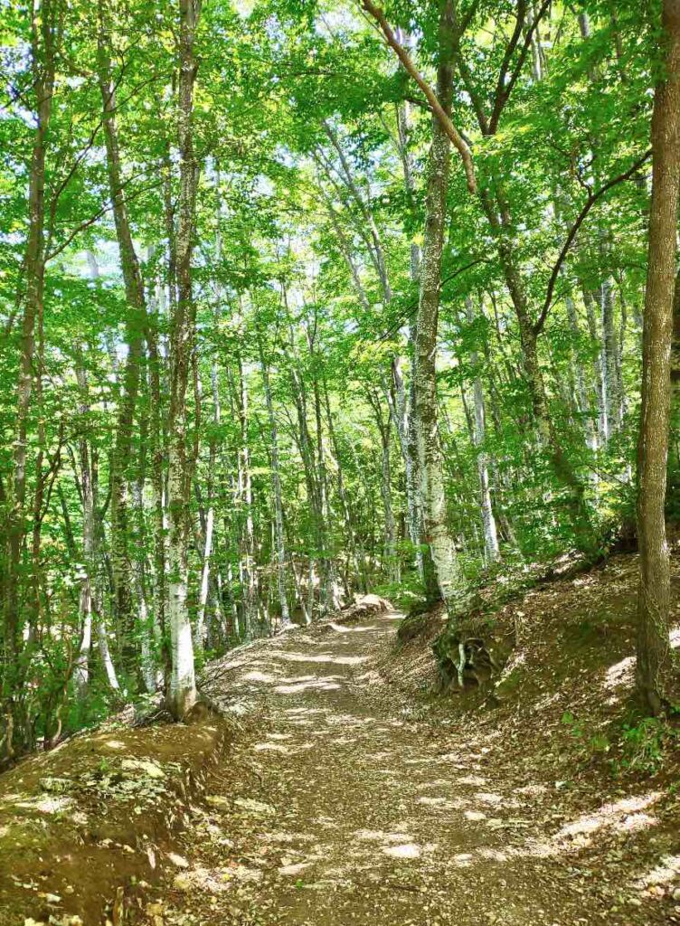sentieri della maiella in abruzzo