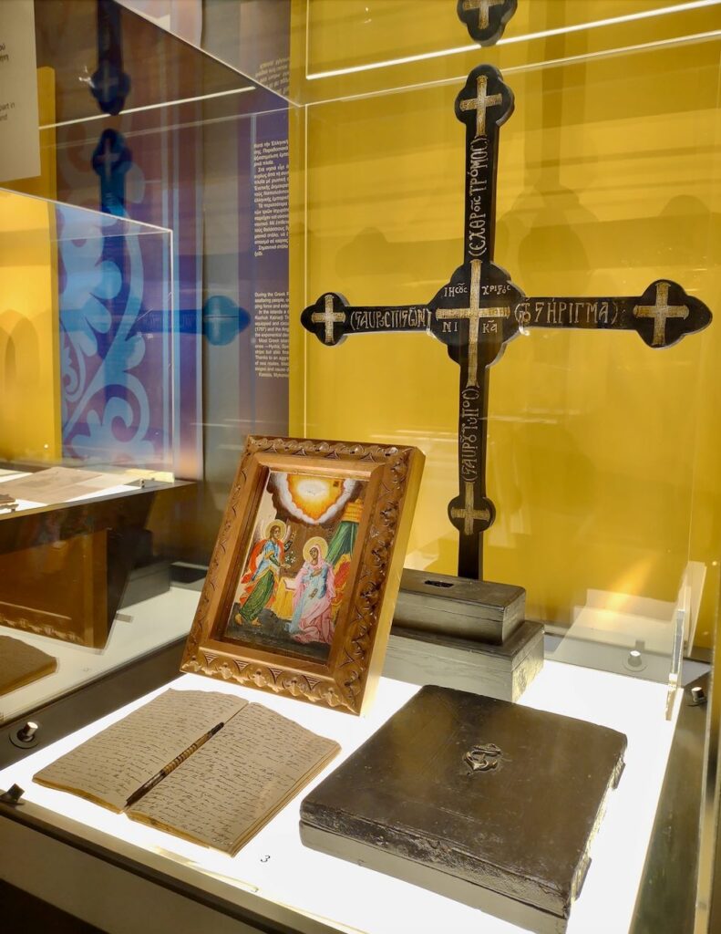 visitare il museo bizantino cristiano di atene