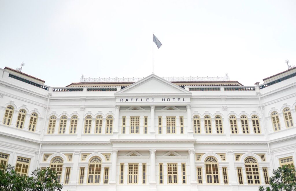 singapore cosa vedere raffles hotel