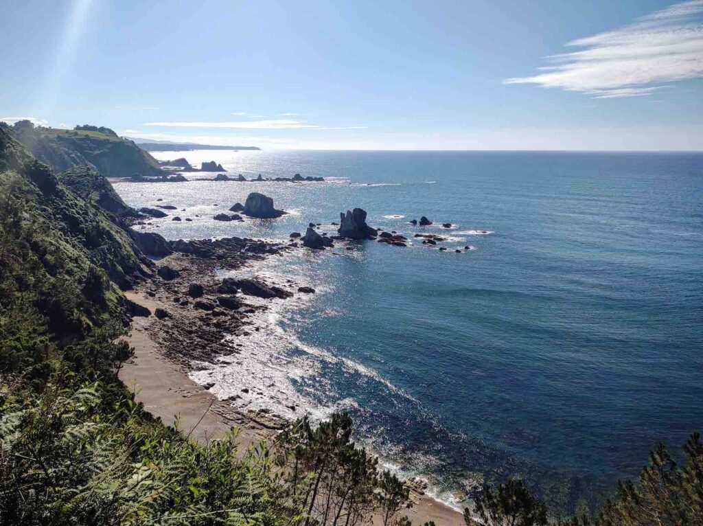 spiaggia più bella asturie