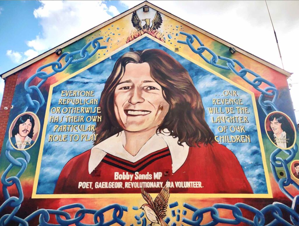 belfast cosa vedere, murale bobbie sands