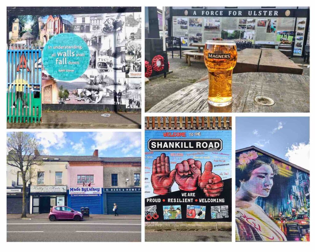 belfast cosa vedere, shankill road