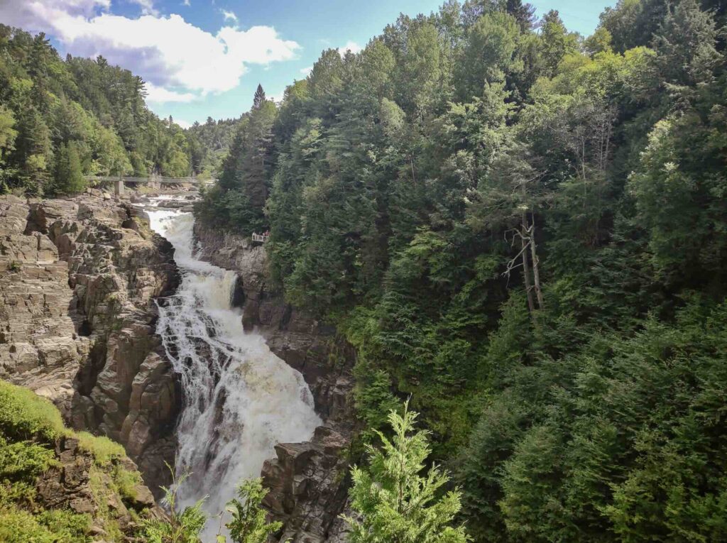 quebéc cosa vedere, canyon sainte anne