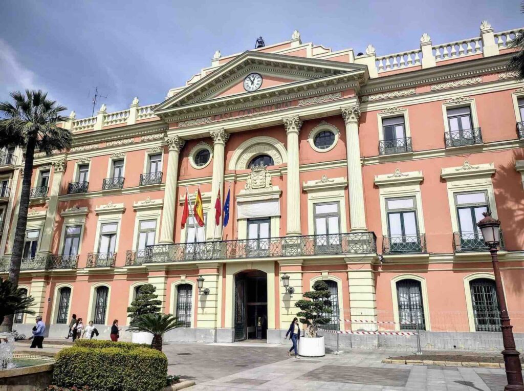 murcia cosa vedere, ayuntamiento