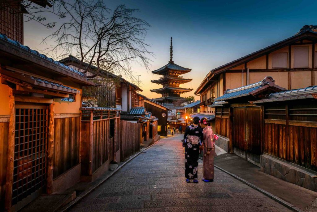 viaggio in giappone di 10 giorni, visitare kyoto