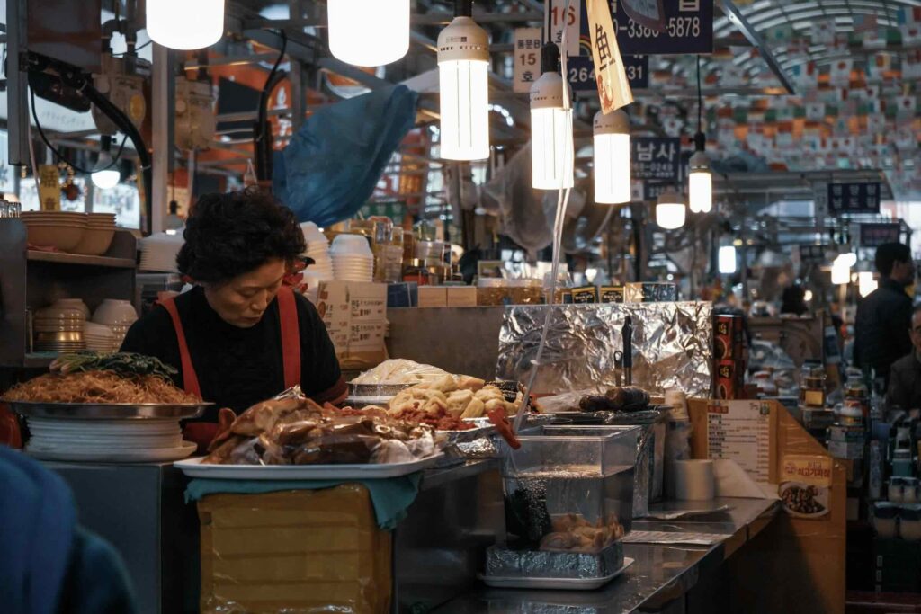 mercati street food a seoul