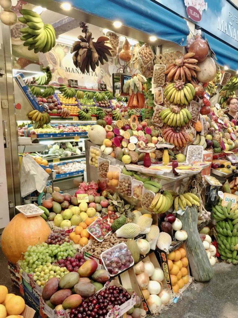 las palmas cosa vedere: mercado de vegueta