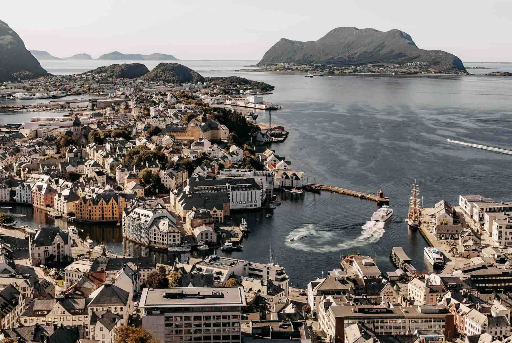 città norvegesi