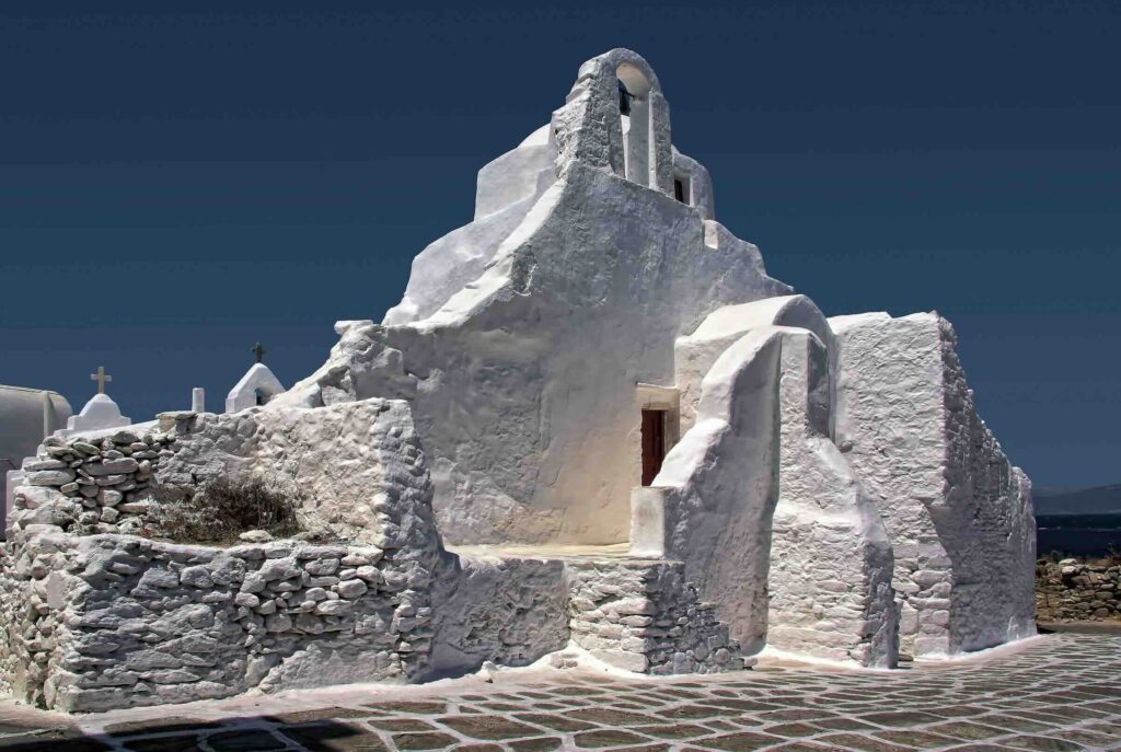 cosa vedere a mykonos in una settimana: panagia paraportiani